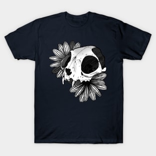 flower skull T-Shirt